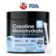 Kexinsh Creatine bột monohydrate cho cơ buliding 100% tinh khiết bổ sung Blueberry hương vị thể thao