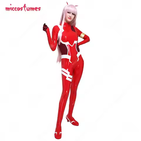 Cosplay.fm Women's 002 Plugsuit Jumpsuit Cosplay Costume for Halloween