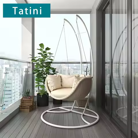 LH leisure swing hanging basket chair indoor balcony rattan seat home