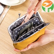 Gn1 Trendy All-Match Cow leather Change Pocketbook Ladies Micro Gold Clip