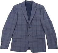 Men's Skinny-Fit Infinite Stretch Suit Jacket (42R, Blue)