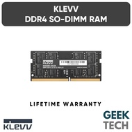 KLEVV DDR4 3200MHz SODIMM Laptop Notebook RAM 8GB/16GB/32GB (SK Hynix Chip)