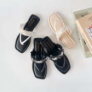 Magdiel Emma Women's Flat Sandals, Trendy Flat Sandals Sandal Perempuan Sandal Wanita Flat Sandal Wo