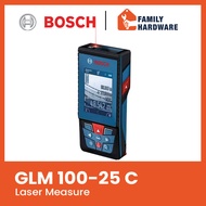 BOSCH GLM 100-25 C Professional Laser Measure GLM100-25C GLM 100-25C Rangerfinder Pengukur Jarak FAM
