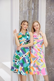 ROSSARIN - Logan Graphic dress