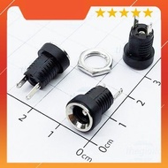 [10 Pieces]- DC022B-5521 Female DC Power Connector 5521 2.1mm Needle Wire Connector IoT Maker 90