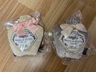 Maison de FLEUR絲絨蝴蝶結香水型收納袋銀包仔 包平郵