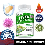 Milk Thistle Liver Detox Supplement - Contains Milk Thistle Dandelion Root Artichoke Extract