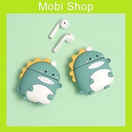 Airpods case Airpods 1/2 Golden Spiny Dinosaur Case - Wireless Headphone Case i11, i12, i13