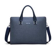 2019Bostanten Cow Leather Handbag Briefcase Laptop For Men (Black)