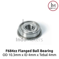 F684zz Miniature Ball Bearing 10.3 x 4 x 4mm Bearing / Laker