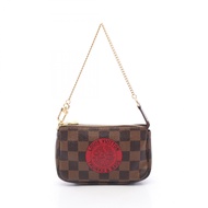 [二手] 路易威登LOUIS VUITTON手提包 迷你手袋配件 Damier Ebene T&B N58011 PVC 塗層帆布皮革 T&B 迷你手袋配件
