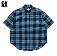STAYREAL 音樂時光機格紋襯衫 愛情萬歲襯衫