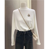 thermal wear woman heattech woman T-shirt lengan panjang baldu Jerman gaya barat gaya Korea yang han