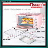 [DESSINI] Electric Oven / Hot Air Fryer Toaster Timer Oil