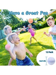 可重複使用的水球-無乳膠柔軟矽膠水球,快速充氣水球,適用於所有年齡段的兒童和成人,夏季戶外派對遊戲玩具