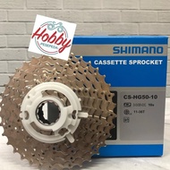 Sprocket HG50 Deore 10 Speed 11-36T Shimano Cassette HG50 11-36T