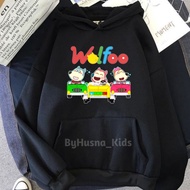 Wolfoo CHILDREN'S WOLFOO OUTER HOODIE SWEATER JACKET PREMIUM MATERIAL