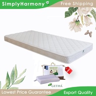 SHSB GETHA Sunny 5 Single FREE Pillow / Super Single / mattress 100% Full Latex Mattress / Tilam Get