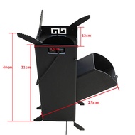 Lò Sưởi Kiểu Pháo Đài Mới Di Động Gấp Gọn Cho Cắm Trại Ngoài Trời Lò Sưởi Nông Thôn Nhỏ Lò Sưởi Củi