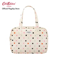 Cath Kidston MFS Large Boxy Zip Bag Spot Ecru กระเป๋า กระเป๋าถือ กระเป๋าแคทคิดสตัน