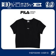FILA เสื้อยืดผู้หญิง HYPE รุ่น TSS250601W - สีดำ