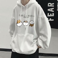 5 Color Hoodie [M-3XL] Japanese Cartoon Graffiti Hoodie Large Hoodie Mens Hoodie Couple Hoodie 100-1