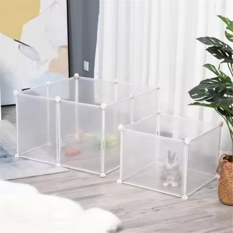 Pet Playpen DIY Suitable Small Animals Like Bunnies Chinchillas The Pet Barrier made With Solid Meta