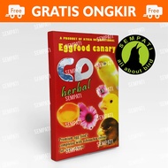 CD HERBAL EGG FOOD PAKAN BURUNG KENARI LOVEBIRD DLL