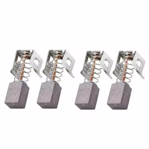 4pcs Carbon Brushes For Bosch GSB 18 VE-2LI GSR 18 VE-2LI GSR 36V-LI 2607034904 Carbon Brushes Repla