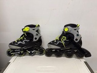 Decathlon roller鞋 Oxelo Fit 3 JR兒童直排輪 35-38碼 連護膝護肘護具