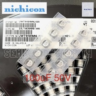 10ตัว C 100uF 16V 35V 50V Nichicon E-Cap WT Series SMD Electrolytic Capacitor ตัวเก็บประจุ เกรดดี -5