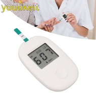 [Yulikeit] Household Precise Blood Glucose Monitor Kit 0.9µL Blood Sugar Test Kit With 180 Sets Memory Values 50 Test Papes For Preventing Hyperglycemia