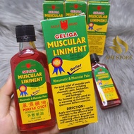 Kem Geliga Muscular Cream nóng giảm đau cơ lưng bong gân trật khớp do vận động giữ ấm cơ thể indones