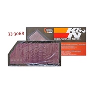 {Hyway Car Products} K & N High Flow Filter Element 33-3068 E200d GLC220d GLE220d E53 GLE53 GT43