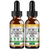 LiquidBComplexwith4000mcgylcobalaminB12–UltraAbsorbableVitaminBComplexforEnergy–ActiveB1B2B3B5B6B12+