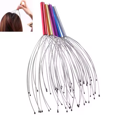 Head And Neck Scalp Massager Octopus Neck Massager Head Pressure Relaxer