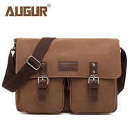 Beg lelaki AUGUR FPJ10005 water repellent canvas sling bag messenger bag bag men