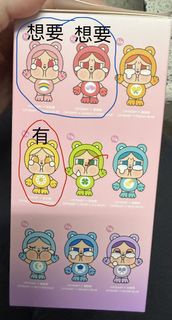 Crybaby  x Care bear 藝術家系列盲盒
