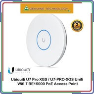 Ubiquiti U7 Pro XGS / U7-PRO-XGS Unifi Wifi 7 BE15000 PoE Access Point with 10/5/2.5/1GbE Support