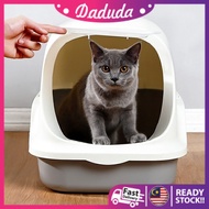 Cat Litter Toilet Box Jumbo Hooded Cat Litter Box with Scoop / Cat Litter Tray / Bekas Pasir Kucing
