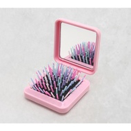 KOREA DAISO, K-DAISO Portable Folding Mirror Brush