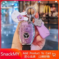 Mercedes-Benz key cover E300L C260L A200L GLE350 GLB220 GLC GLA 180L car keychain car key cover car 
