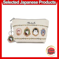 PAUL & JOE ACCESSORIES Multi Pouch PJA-P1191 Canvas Medaille – Black and Ivory Options