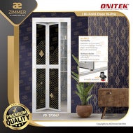 AE Zimmer Onitek i Bi-Fold Door N-Pro toilet door bifold bi fold pintu tandas pintu lipat
