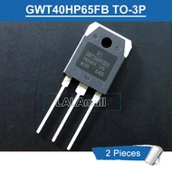 40A GWT40HP65FB TO-3P 2ชิ้น/ทรานซิสเตอร์ IGBT 650V ของแท้