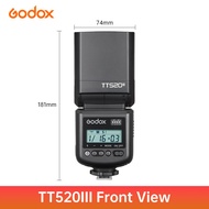 Godox TT520III Camera Flash Speedlite, GN 33 Flash Speedlight with RT-16 Wireless Trigger, S1/S2 Opt