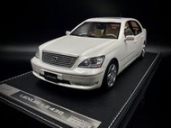 【收藏模人】Ivy Lexus Ls430 2004 水晶白 限量99 1:18 1/18