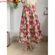 SKIRT WANITA / SKIRT TUTU FLORAL ENGLISH COTTON FROM BANGKOK KOD 555