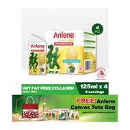 Anlene Gold Concentrate - Fat Free with Collagen (4 X 125ML)